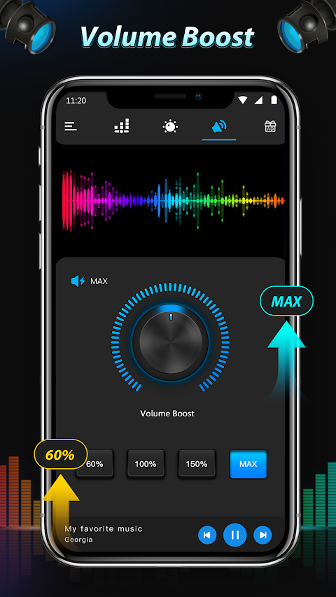 Equalizer & Bass Booster Pro screenshot