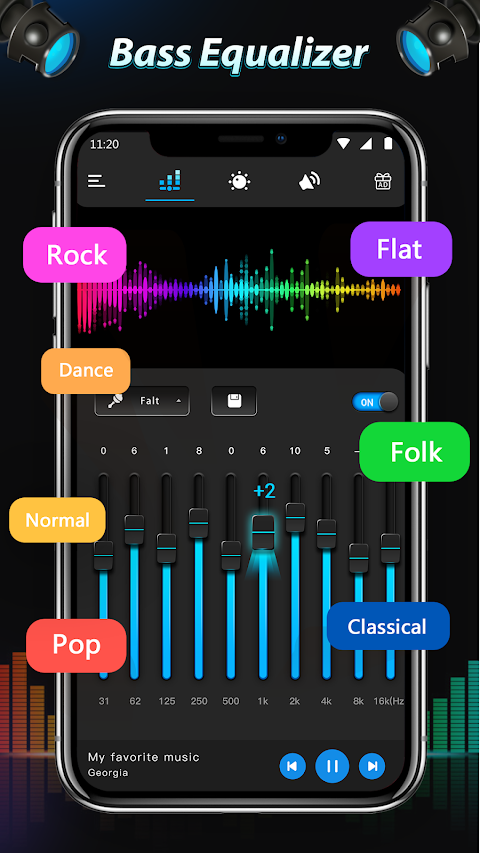 Equalizer & Bass Booster Pro screenshot