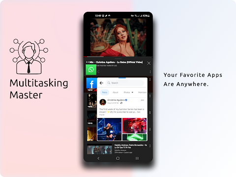 Floating Multitasking screenshot