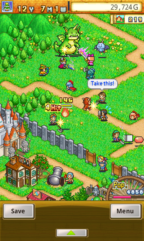 Dungeon Village screenshot