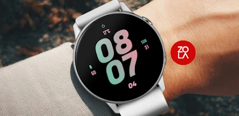 Pastel Bold Watch Face screenshot