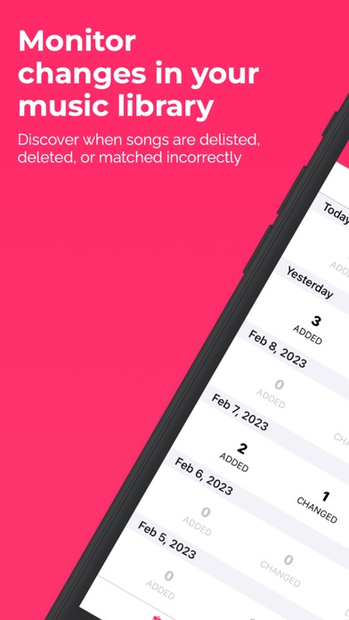 Music Library Tracker screenshot