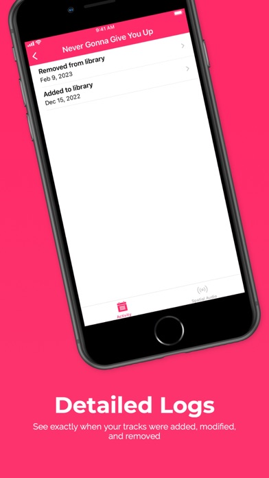 Music Library Tracker screenshot
