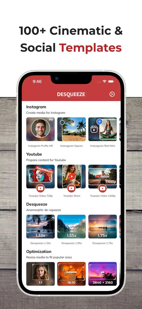 Desqueeze PRO – Batch Resizer screenshot