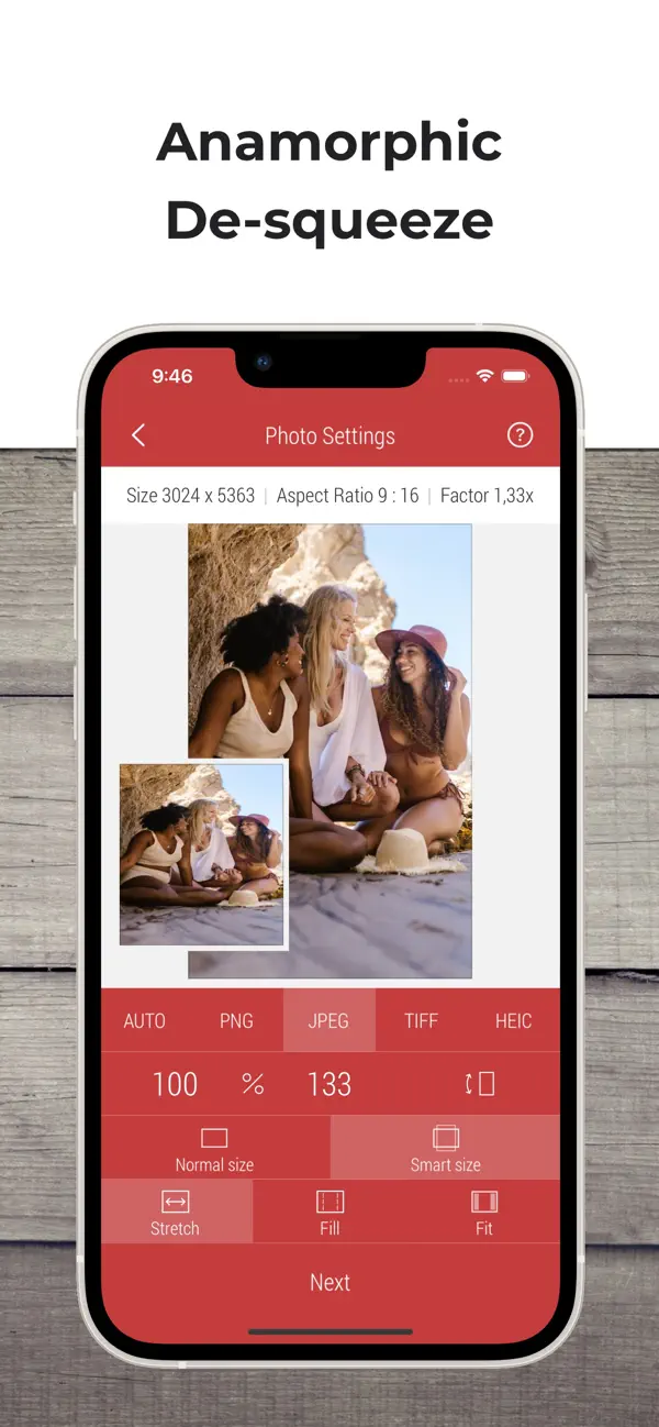 Desqueeze PRO – Batch Resizer screenshot