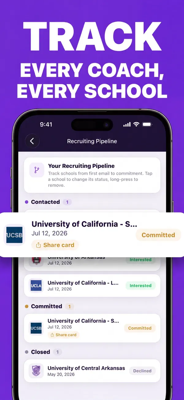 Softball Bound: Recruiting screenshot