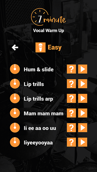 7 Minute Vocal Warm Up screenshot