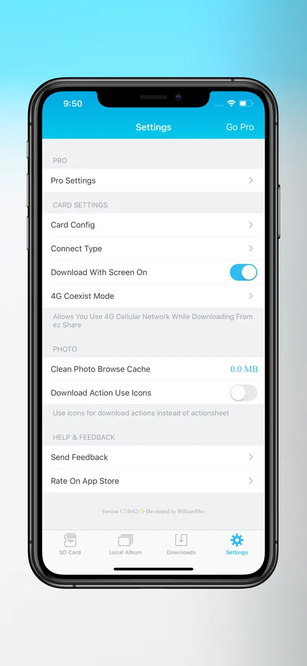 ezShare Lite+ screenshot