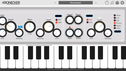 Kronecker – AUv3 Plug-in Synth screenshot