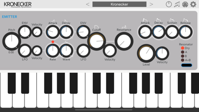 Kronecker – AUv3 Plug-in Synth screenshot