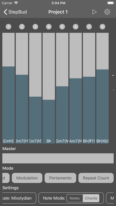 StepBud – AUv3 MIDI Sequencer screenshot
