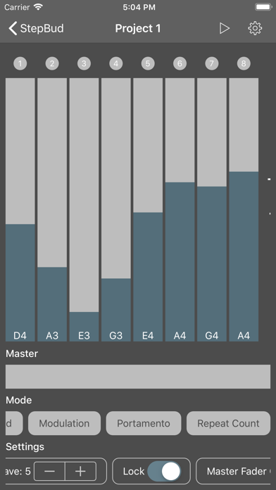 StepBud – AUv3 MIDI Sequencer screenshot