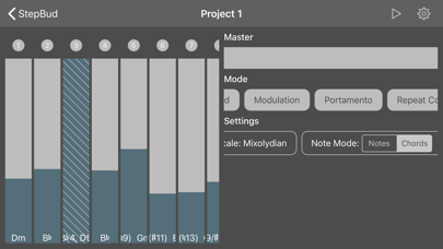 StepBud – AUv3 MIDI Sequencer screenshot