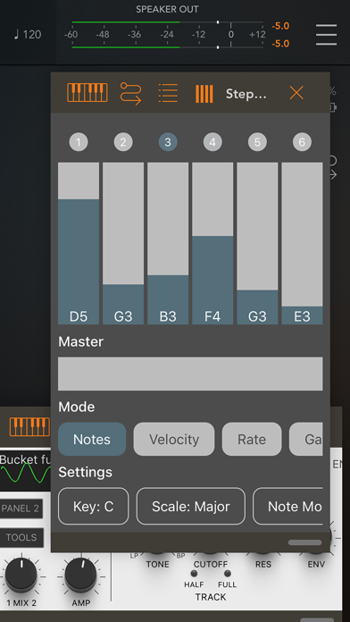 StepBud – AUv3 MIDI Sequencer screenshot