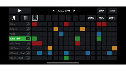 OCTACHRON MIDI Drum Sequencer screenshot