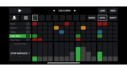 OCTACHRON MIDI Drum Sequencer screenshot