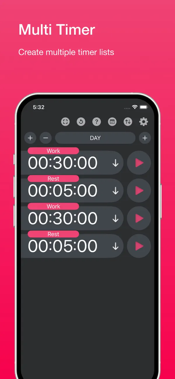 Multi Timer: Offline & Private screenshot