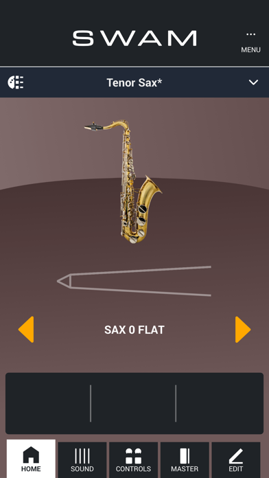 SWAM Tenor Sax screenshot