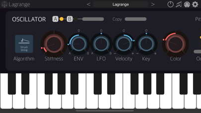 Lagrange – AUv3 Plug-in Synth screenshot