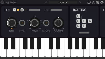 Lagrange – AUv3 Plug-in Synth screenshot