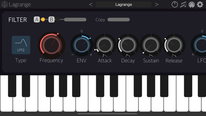 Lagrange – AUv3 Plug-in Synth screenshot