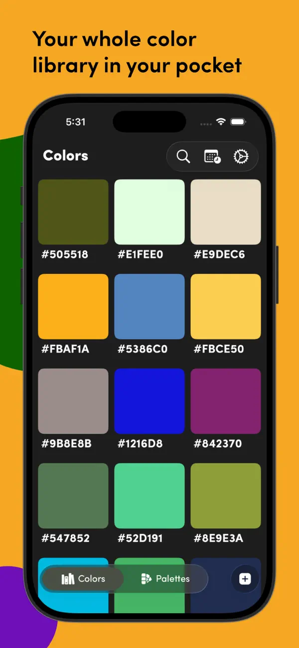 Litur – Color Library screenshot