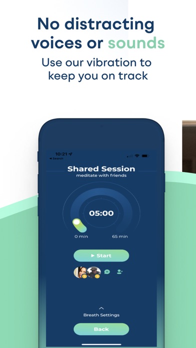 omscillate: meditation guide screenshot