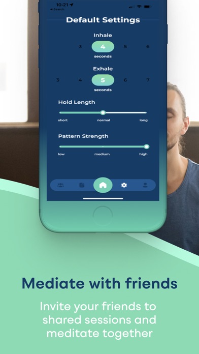 omscillate: meditation guide screenshot