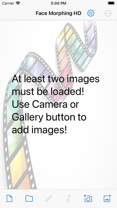 Face Video Morph Animator HD screenshot