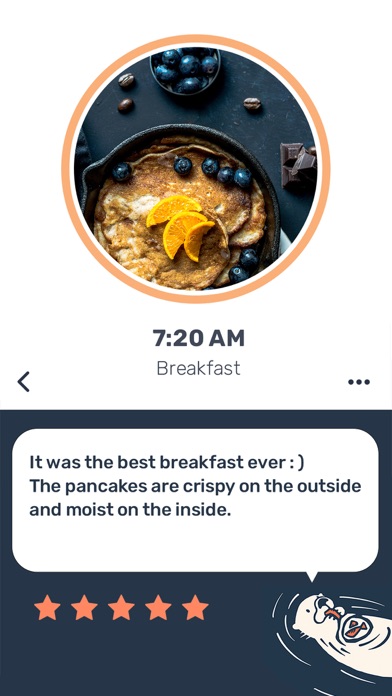 Otter – Food & Meal Diary screenshot