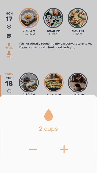 Otter – Food & Meal Diary screenshot