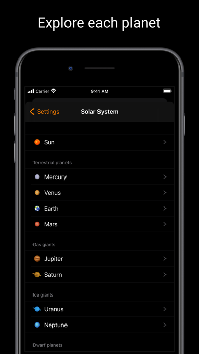 Solar System Viewer: 8Planets screenshot