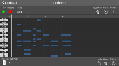 LoopBud – AUv3 MIDI Recorder screenshot