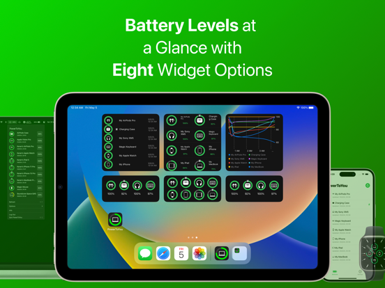 Battery Widget: PowerToYou screenshot