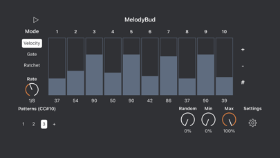 MelodyBud Generative Sequencer screenshot