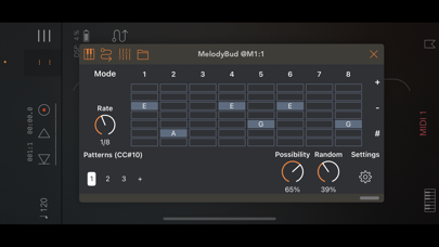 MelodyBud Generative Sequencer screenshot