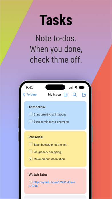SideNotes Mobile screenshot