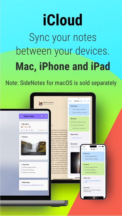 SideNotes Mobile screenshot