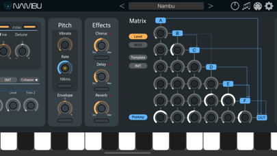 Nambu – AUv3 Plug-in Synth screenshot