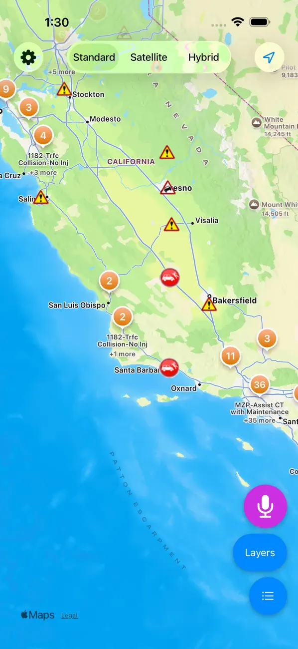 CHPMap Pro screenshot