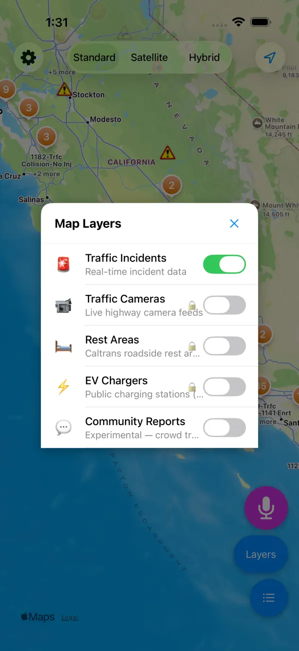 CHPMap Pro screenshot