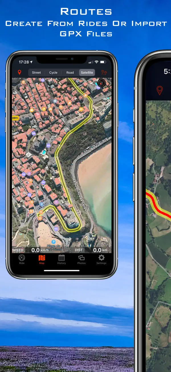 Bike Tracks screenshot