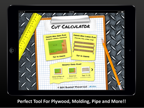 Cut Calculator screenshot