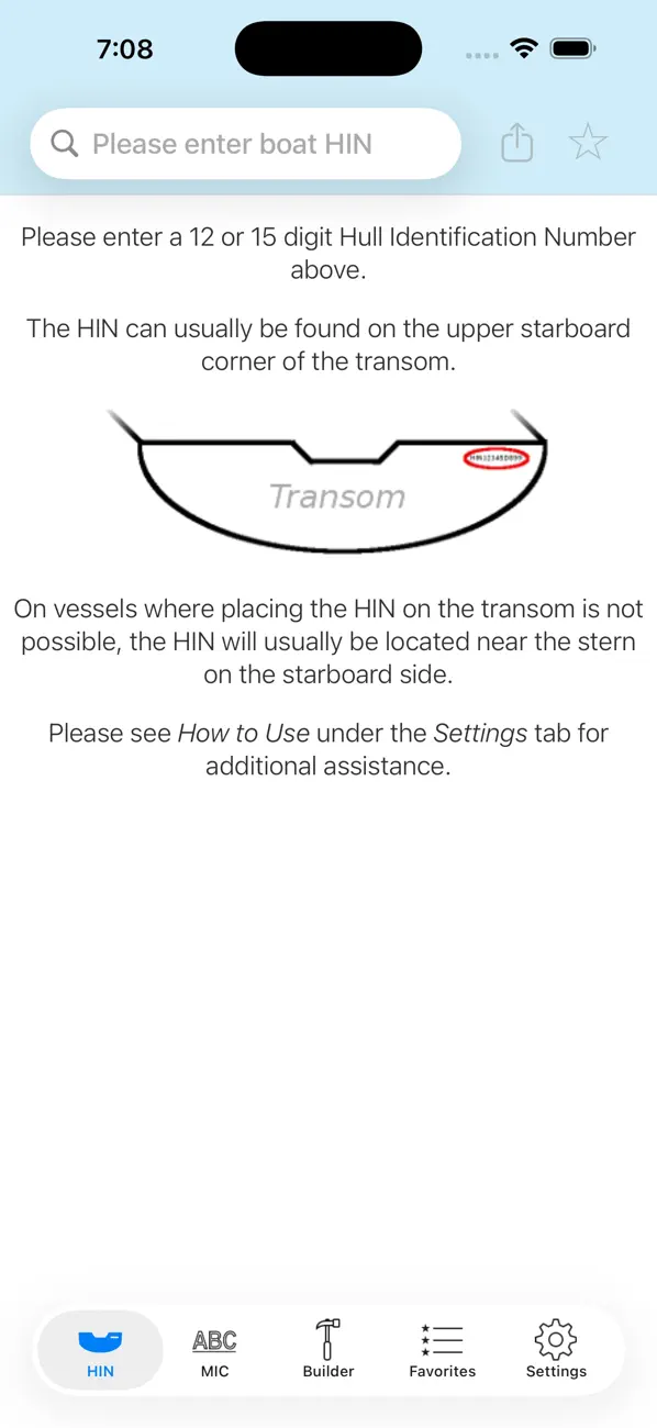 HIN Search – Boat HIN Decoder screenshot