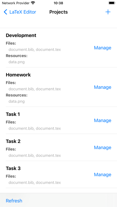 VerbTeX Pro LaTeX Editor screenshot