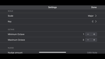 Auto Bass AUv3 MIDI Generator screenshot