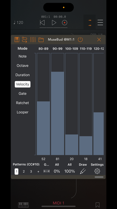 MuseBud – AUv3 MIDI Generator screenshot