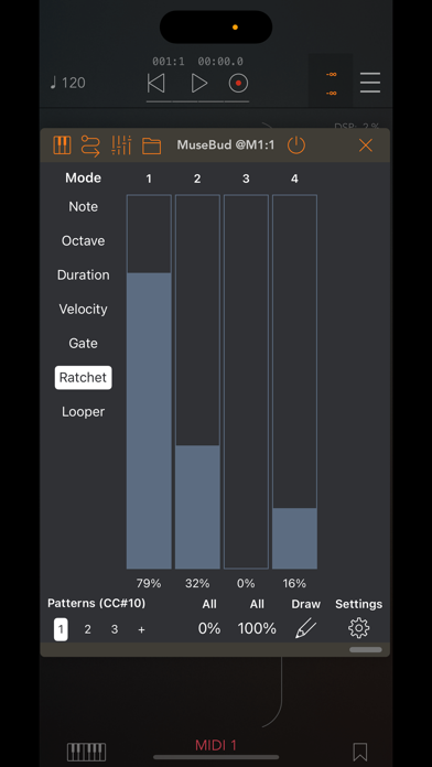 MuseBud – AUv3 MIDI Generator screenshot