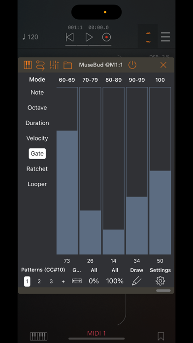MuseBud – AUv3 MIDI Generator screenshot