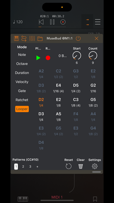 MuseBud – AUv3 MIDI Generator screenshot
